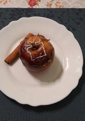O poză a rețetei Mere coapte cu umplutură.