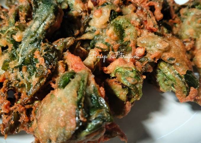 Cara Membuat Bakwan bayam kriuk #Dapur Fitri Irit Anti Gagal