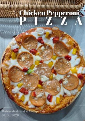 Gambar Chicken Pepperoni Pizza