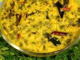 Drumstick leaf with Moong daal
