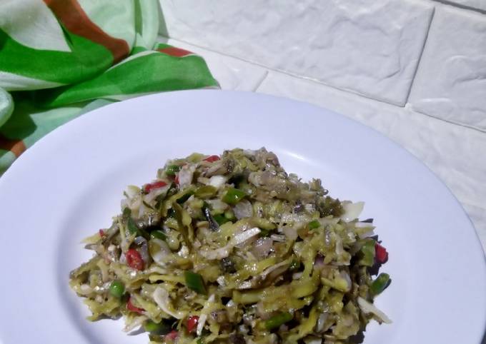 Anti Ribet, Memasak Oseng Teri Mangga muda Bahan Sederhana