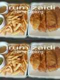 🐟🍟Fish and Chips with🍟🐟(curry sauce and mushy peas)