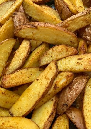 Una foto de Papas al horno con especias