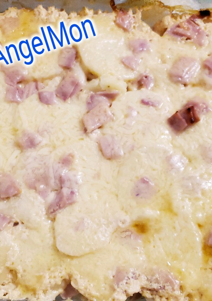 Una foto de PAPAS AL HORNO A mi manera😋