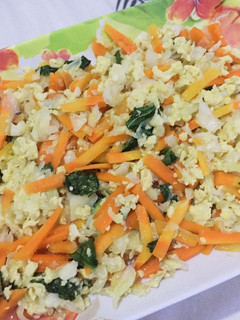 Foto resep Orak Arik Telur Wortel Kol Sawi