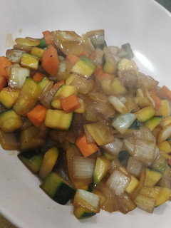 Una foto de Salteado de verduras