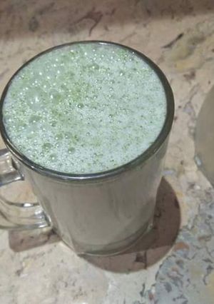 A picture of Mint lassi.