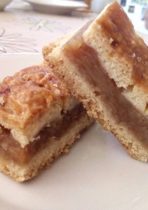 Almás linzer mami módra recept fotója