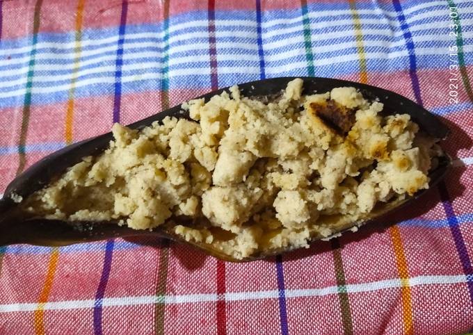How to Make Cobbler (crumble soufflé) au banane 🍌🍌🍌