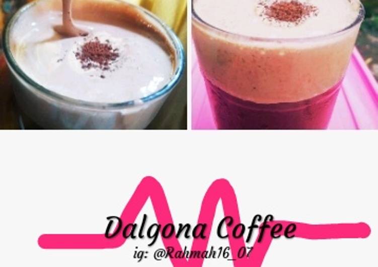 Langkah Mudah untuk Menyiapkan Chocolatos Dalgona coffee Anti Gagal