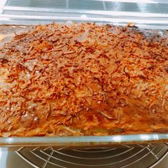 Filipino Cassava cake♪ A picture of Filipino Cassava cake♪.