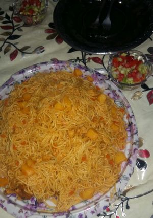 عکسی از دستور بفرما ماکارونی