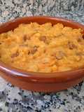 Patatas revolconas, patatas meneás o patatas removidas