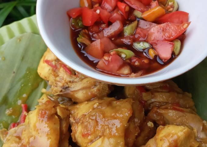 Resep Ayam bumbu kuning, Bisa Manjain Lidah