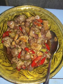 Foto resep Eseng ati ampela, tahu