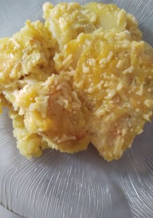 صورة لوصفة بطاطا بالحليب والبيض