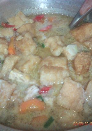Foto resep Tahu tempe bumbu santan praktis