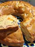 Budín húmedo de calabaza y uvas