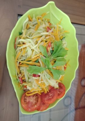Foto resep Tumis wortel dan labu siam #seninSemangat