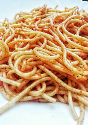 A picture of Spaghetti.