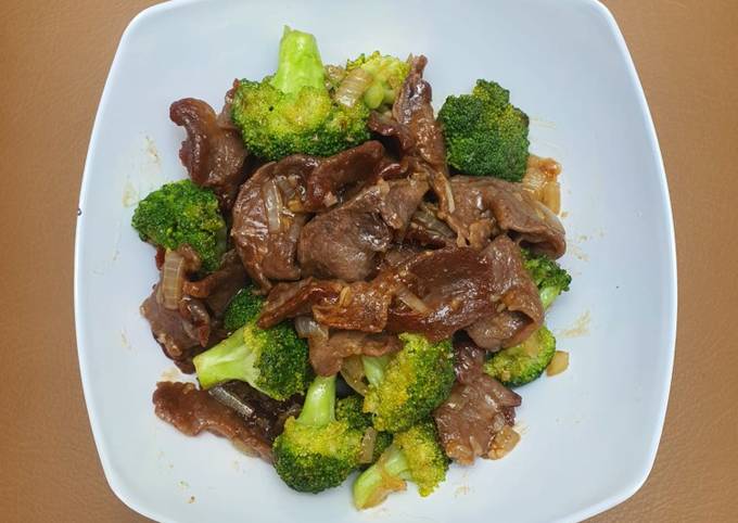 Cara membuat Tumis brokoli daging sapi Cara membuat Tumis brokoli daging sapi