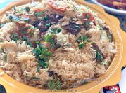 Gambar nasi tomato beras basmati
