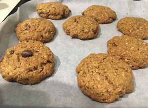 Una foto de Galletas de Avena y Harina Integral