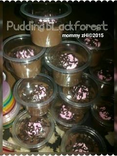 Foto resep Puding Blackforest