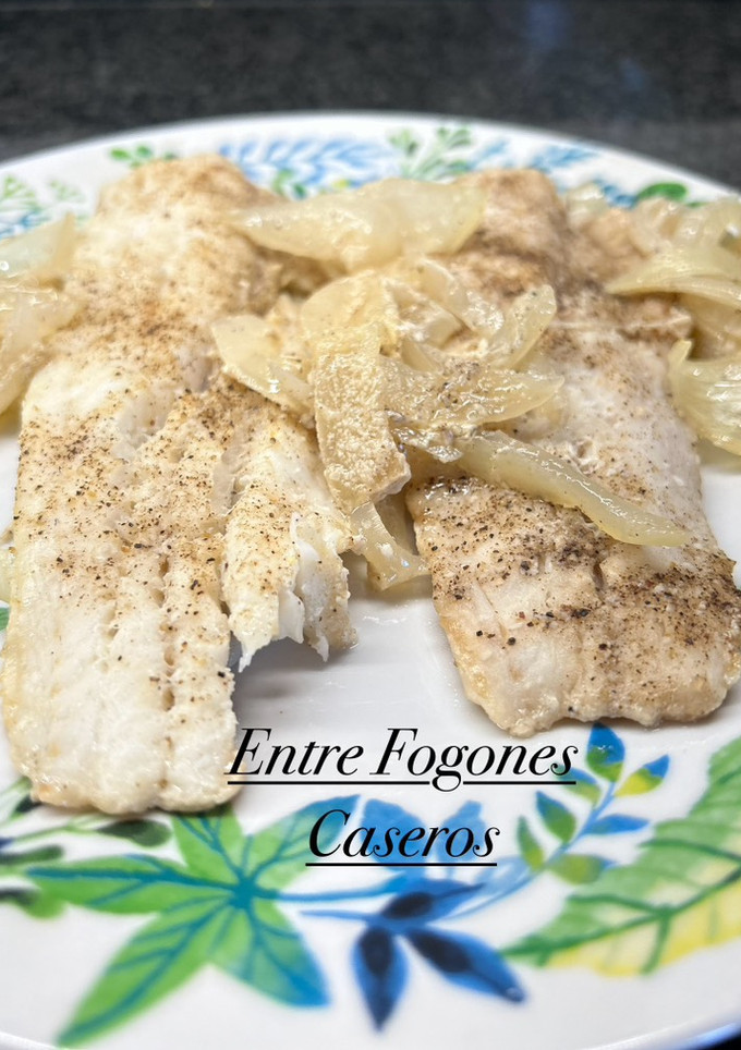 Una foto de Filete de merluza congelada al horno