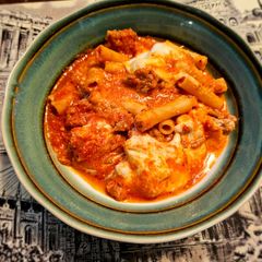 A picture of Baked Ziti.
