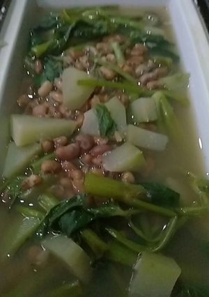 Foto resep Sayur kangkung kacang tolo