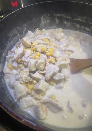 Una foto de Pollo blanco