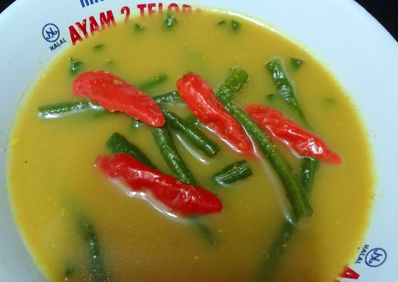 Sayur Asem Kuah Ayam Kuning