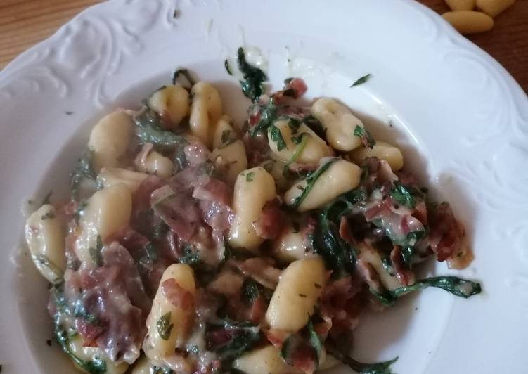 Easiest Way to Make Favorite CAVATELLI CON SPECK, RUCOLA E PATATE