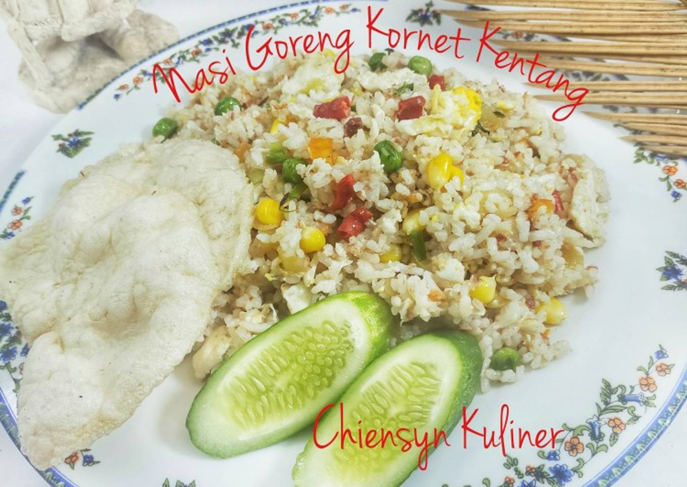 Nasi Goreng Kornet Kentang