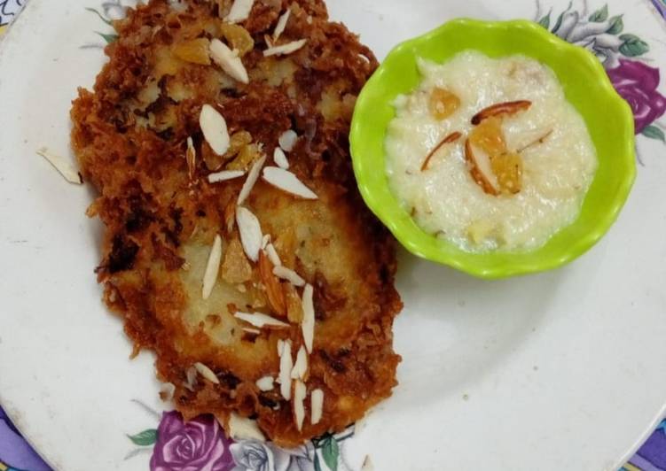 Easiest Way to Make Speedy Jaalidar malpua with Rabdi