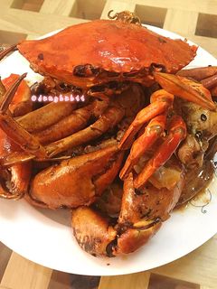 Hình của món Cua Rang Me 🦀.