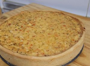 Una foto de Quiche de pollo