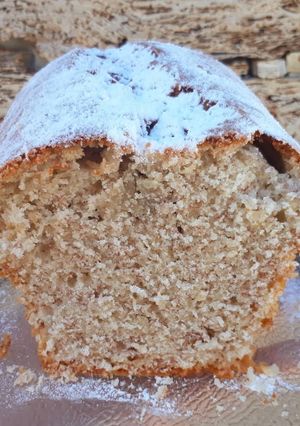 Una foto de Budín de Banana