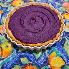 Foto principal de Tarta de camote morado