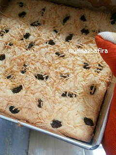 Foto resep Raisin cheese cake (2 telur)