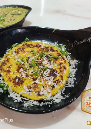 A picture of Pan Handvo (Tawa hanvo).