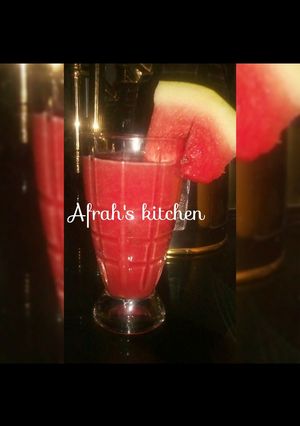 A picture of Watermelon juice.