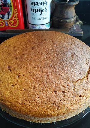 Una foto de Torta de mandarina en licuadora