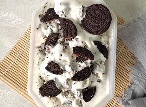 Foto resep Ice Cream Oreo Homemade