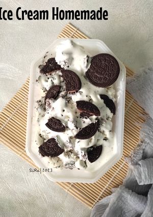 Foto resep Ice Cream Oreo Homemade
