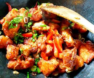 Resep Terbaik 15Ayam Crispy Saus Thai Mantul Banget