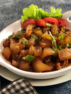 Foto resep Tumis Kikil Cabai Hijau