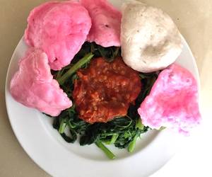 Cara Membuat Rujak kangkung / lotek kangkung Mantul Banget