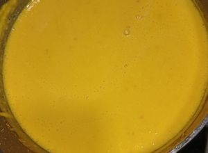 Una foto de Crema de ayote